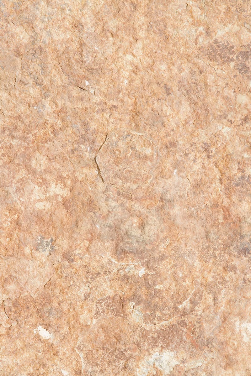 Material piedra anaranjada en Andalucía
